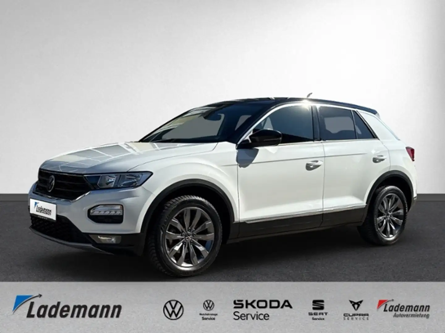 Volkswagen T-Roc 1.5 TSI DSG Sport NAVI.+KLIMA+SITZHZ.+PDC+ Blanc - 1
