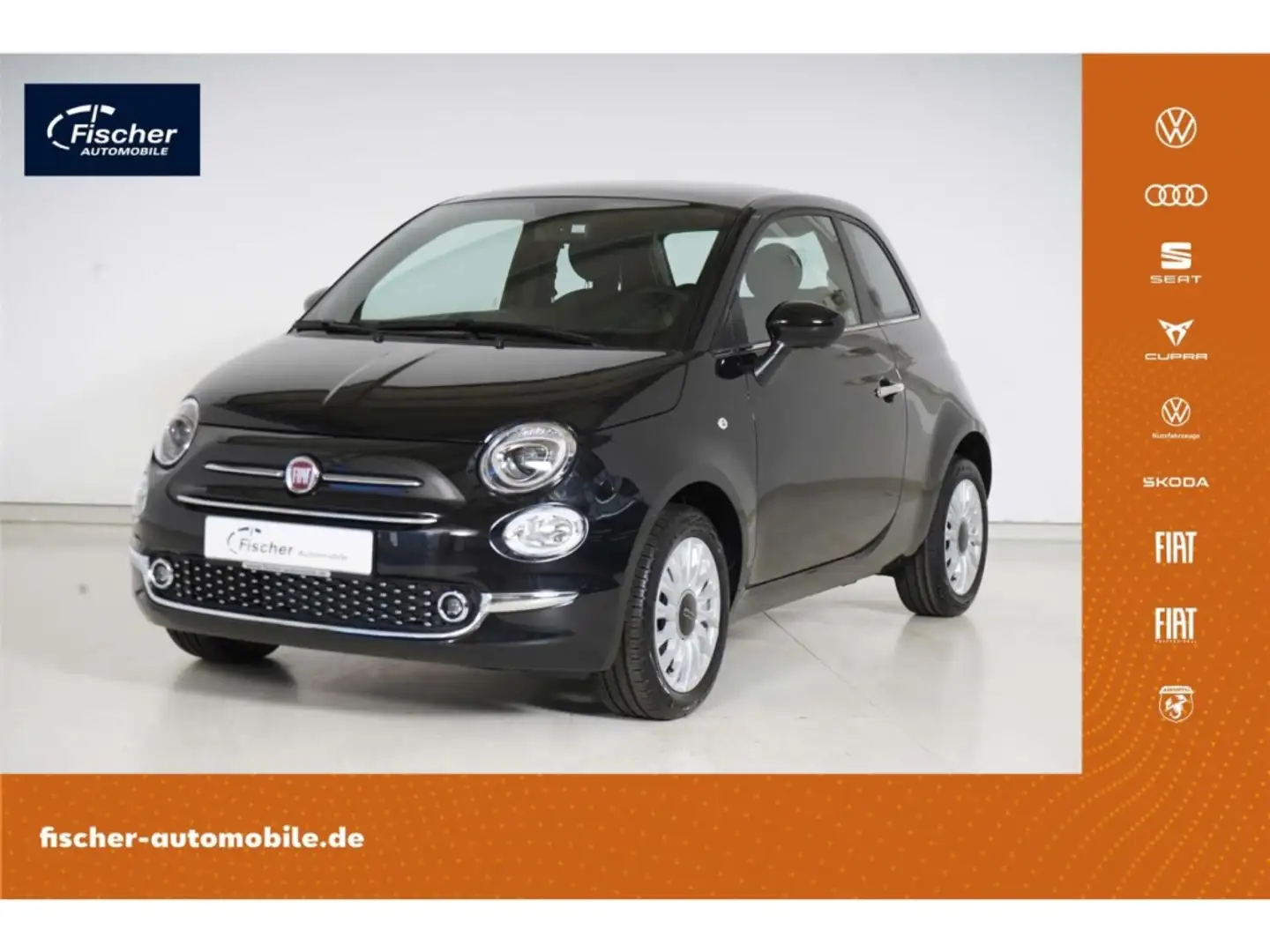 Fiat 500 1.0 GSE Hybrid Dolcevita Schwarz - 1