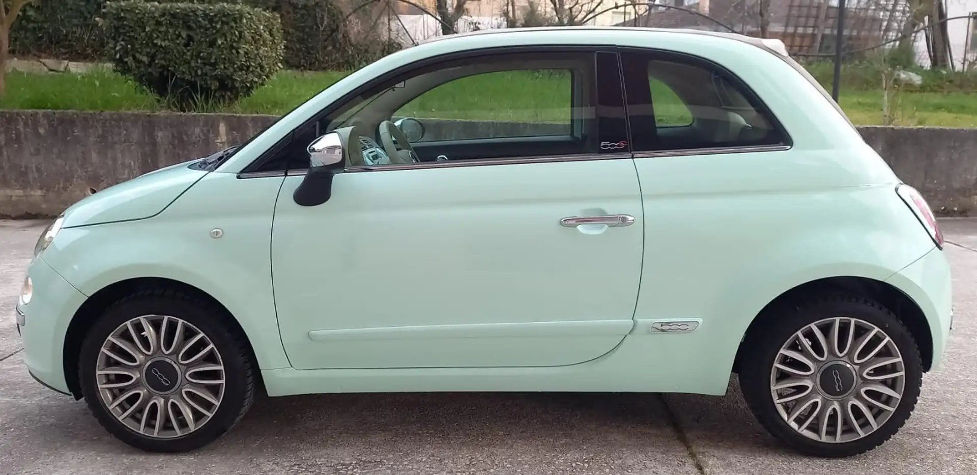 Fiat 500C 1.2 Cult Euro 6 Verde - 1