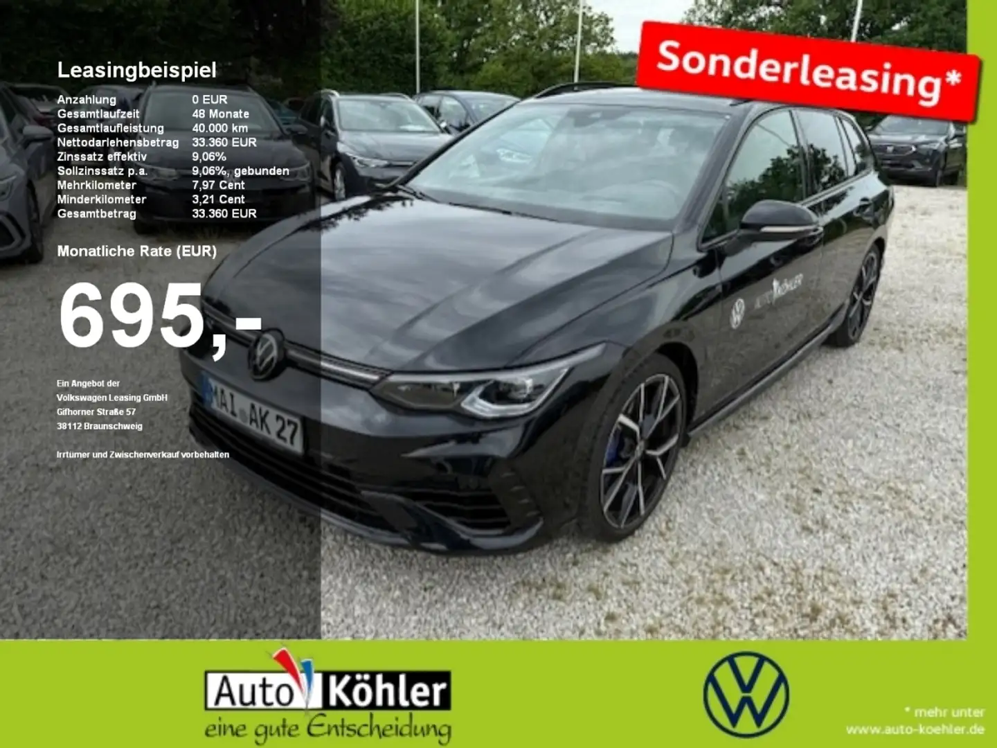 Volkswagen Golf Variant / Golf R Variant / R-Performance Aktionspreis! Gül Schwarz - 1