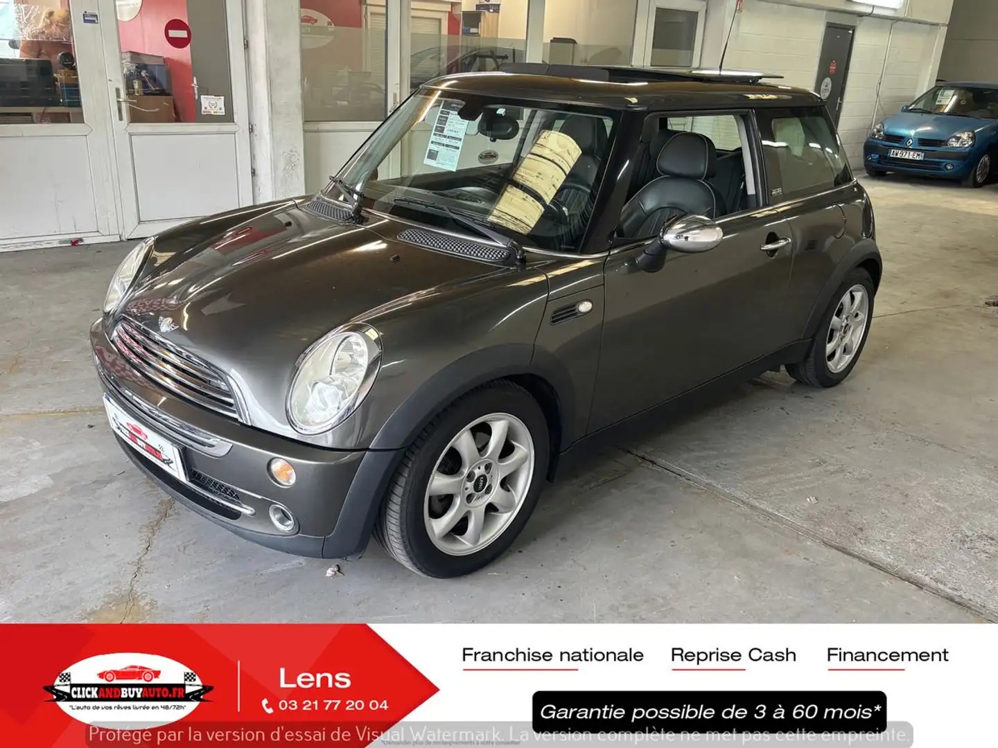 MINI One COOPER 1.6 PARK LANE // ETHANOL / TOIT OUVRANT / S Gris - 1