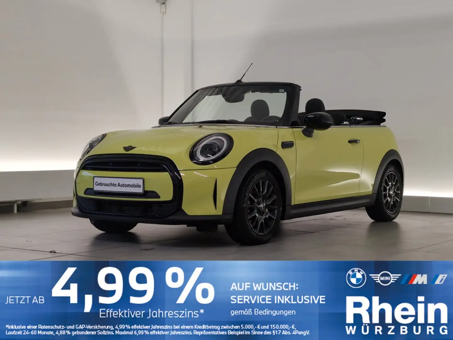 MINI Cooper Cabrio PDC/SHZ/LED Gelb - 1