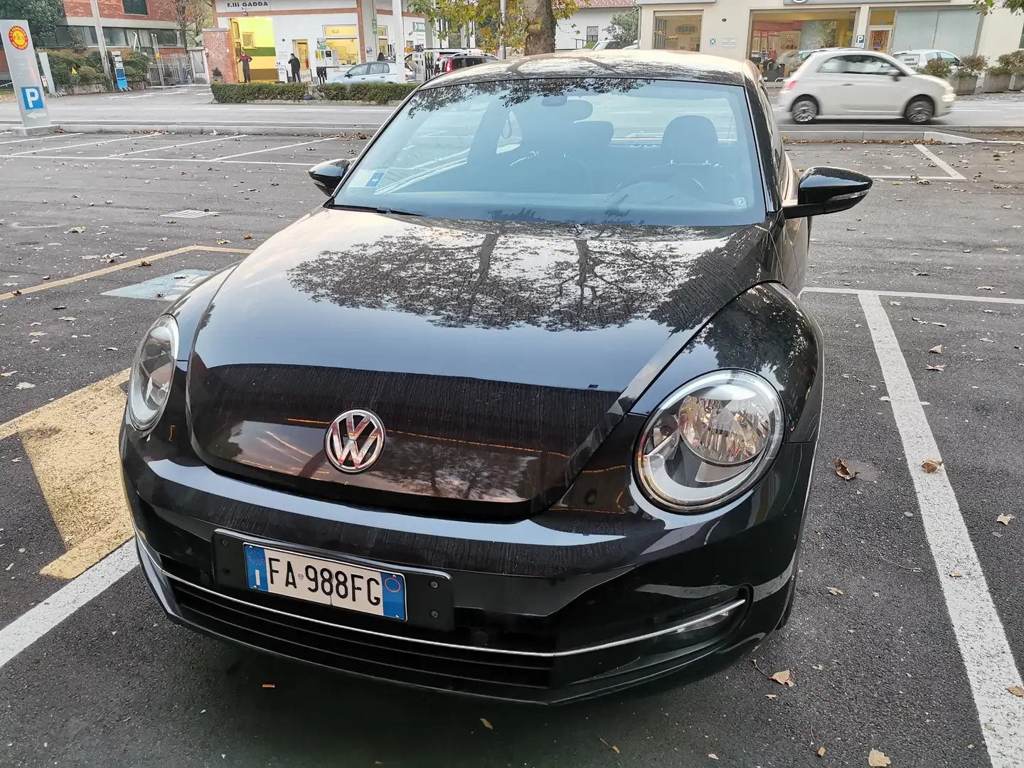 Volkswagen Maggiolino Maggiolino 2011 2.0 tdi bm Design 110cv dsg Nero - 1