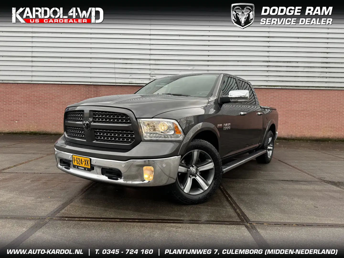 Dodge RAM 1500 5.7 V8 Crew Cab 5'7 Laramie | Luchtvering | T Grau - 1