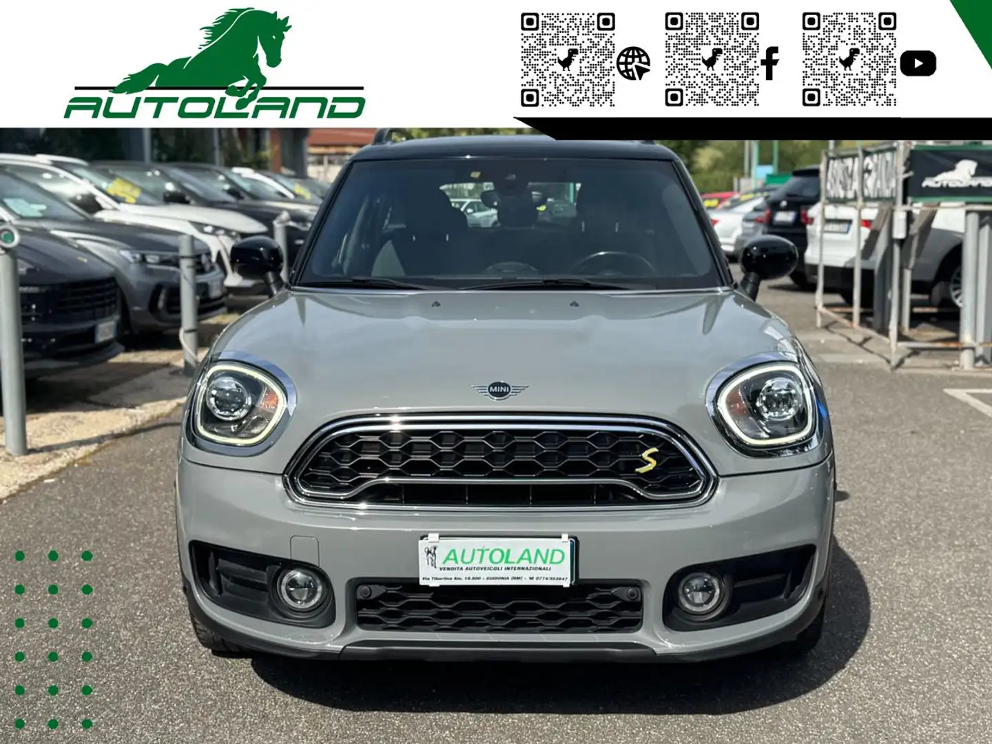 MINI Cooper SE Countryman 1.5 Hype Plug in ALL4 Auto UniPro Grigio - 2