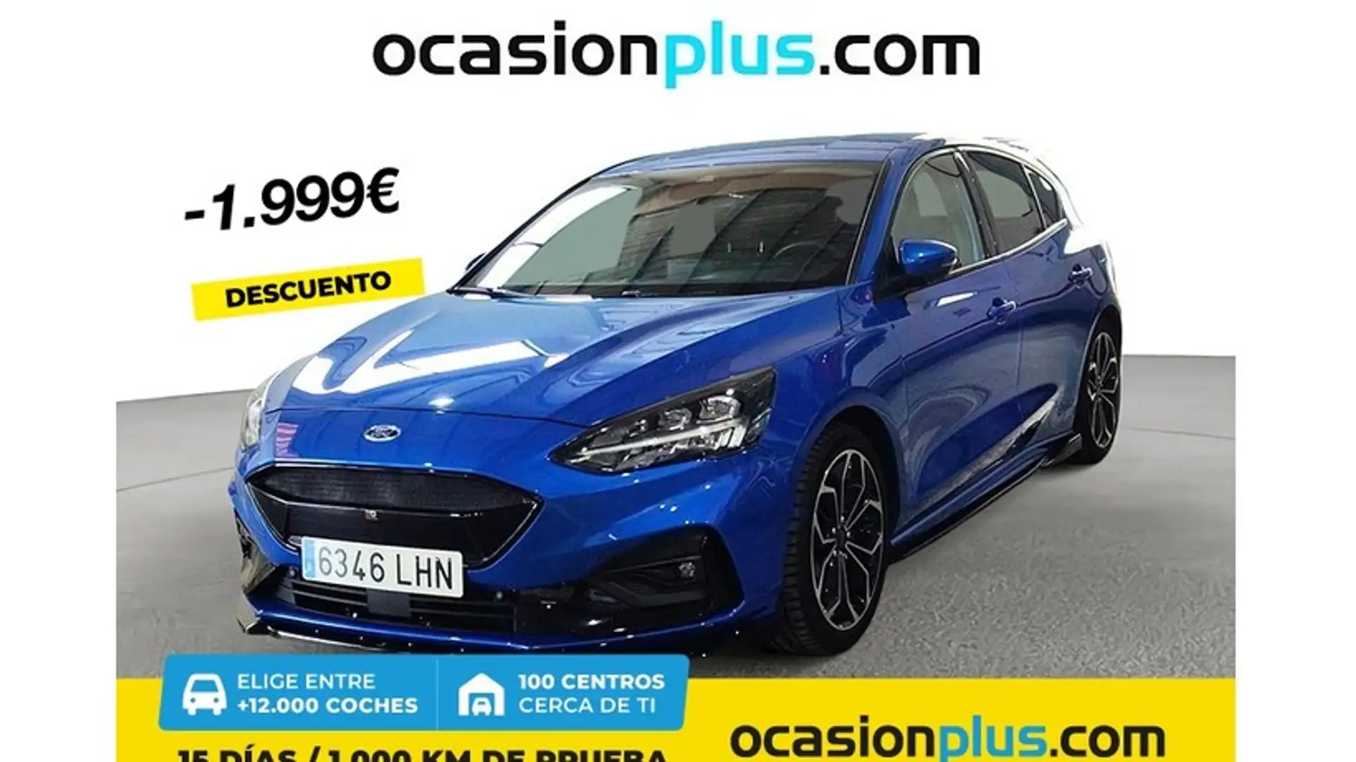Ford Focus 1.0 Ecoboost ST Line 125 Azul - 1