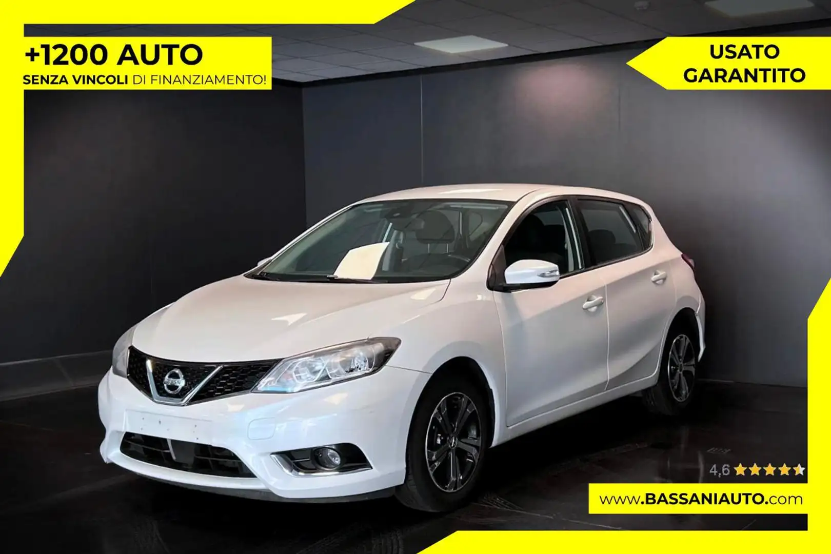 Nissan Pulsar 1.5 dCi 110CV Acenta Blanc - 1