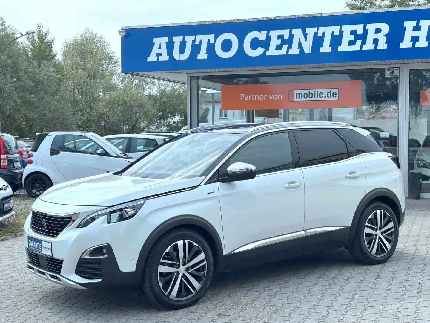 Peugeot 3008 GT*AUTO*PANO*LED*AHK*1-HAND*VC*ACC*19" Weiß - 1