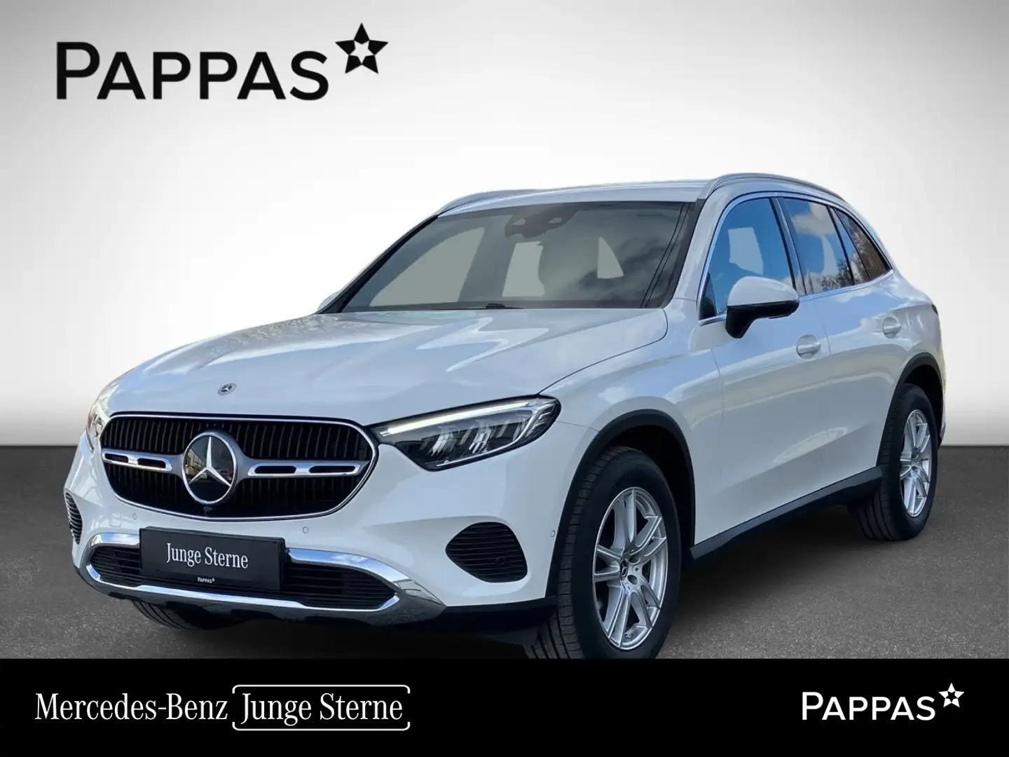 Mercedes-Benz GLC 220 d 4MATIC Totw PTS Cam Distr AHK LED SHZ Weiß - 1