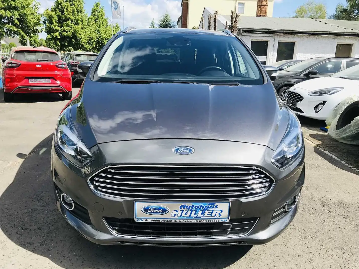 Ford S-Max 1.5EcoB.''Titanium''LED-SW,ACC,el.Klappe Grijs - 2