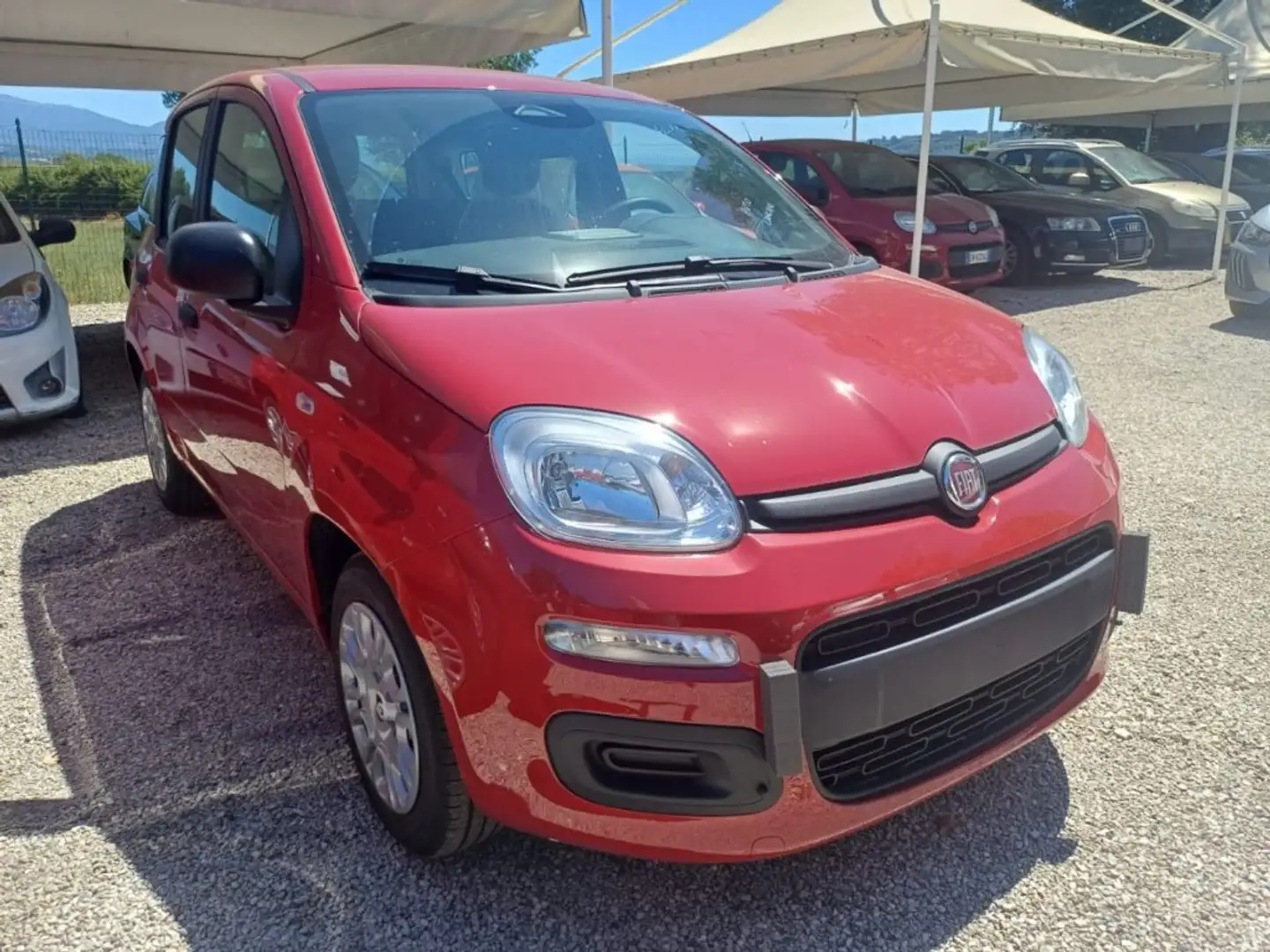 Fiat New Panda 1000 HYBRID 70 CV PDC ITALIA Roşu - 1