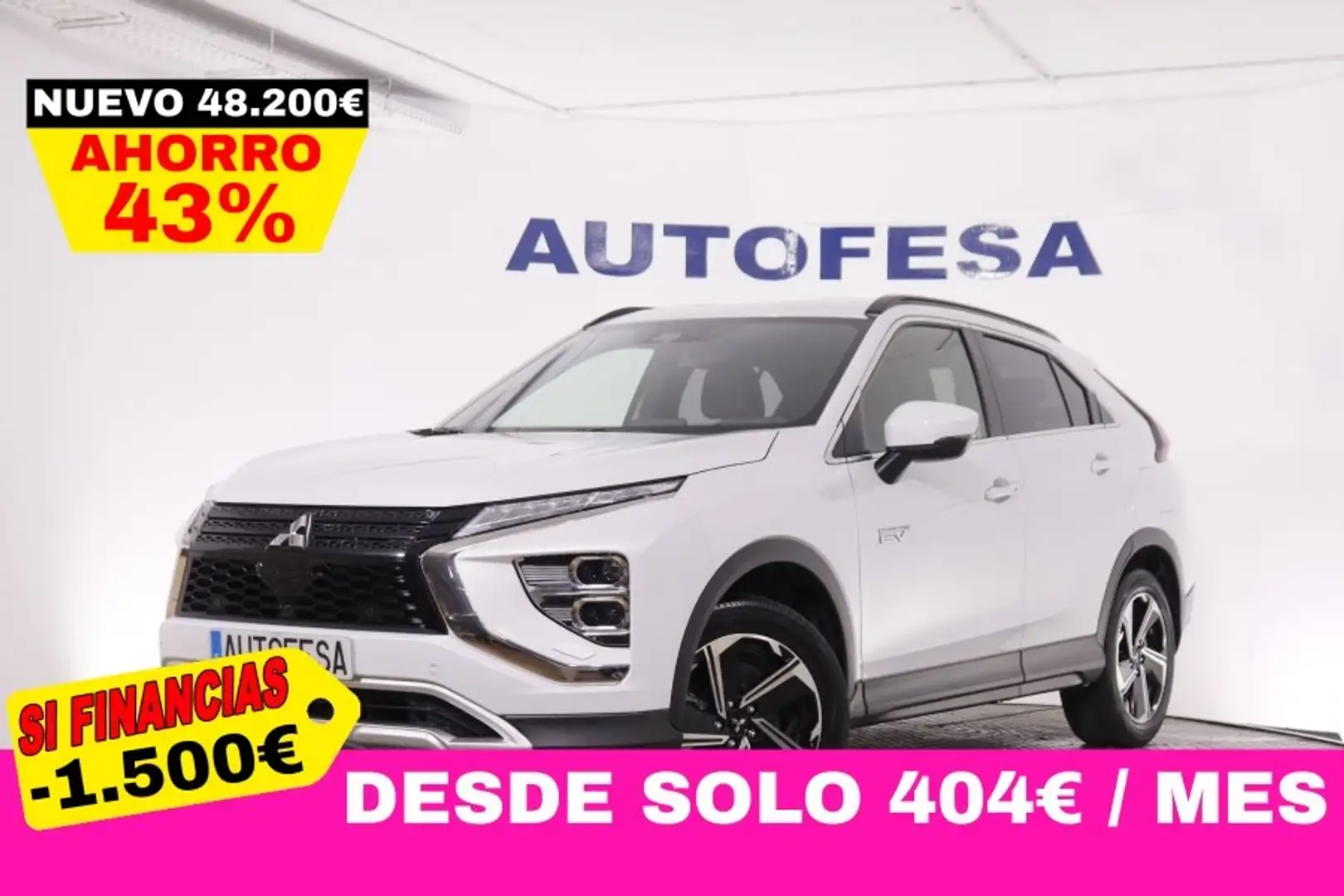 Mitsubishi Eclipse Cross 2.4 PHEV KAITEKI 4X4 AUTO 188CV 5P # GARANTIA HAST Blanco - 1