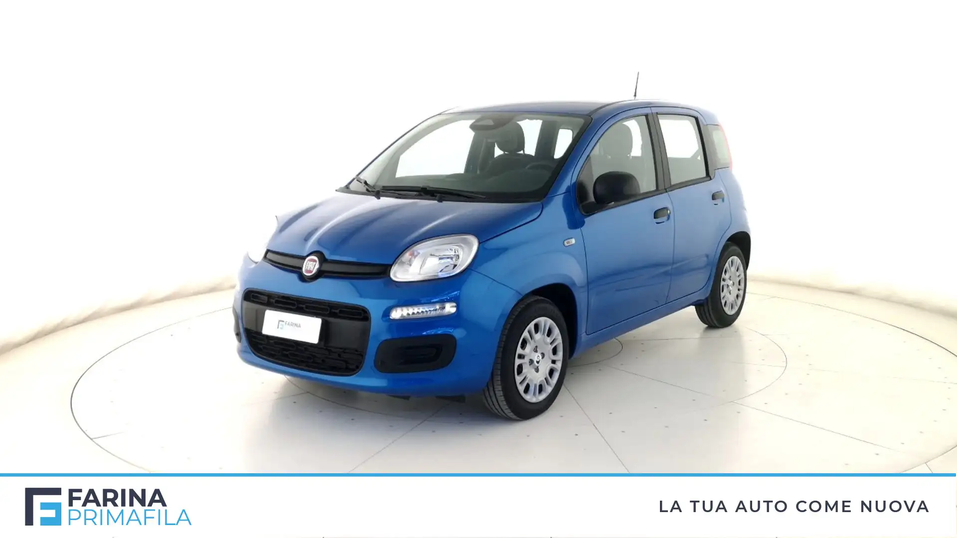 Fiat Panda 1.0 70cv Hybrid Panda Bleu - 1