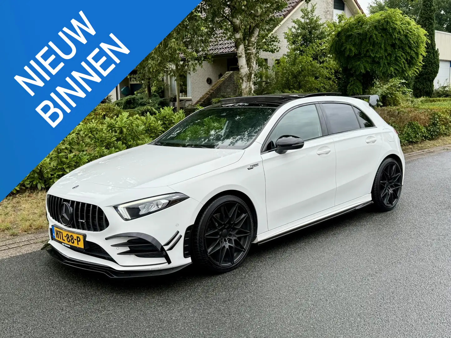 Mercedes-Benz A 200 AMG 163PK Automaat•Pano•A45-AMG Pakket Wit - 1