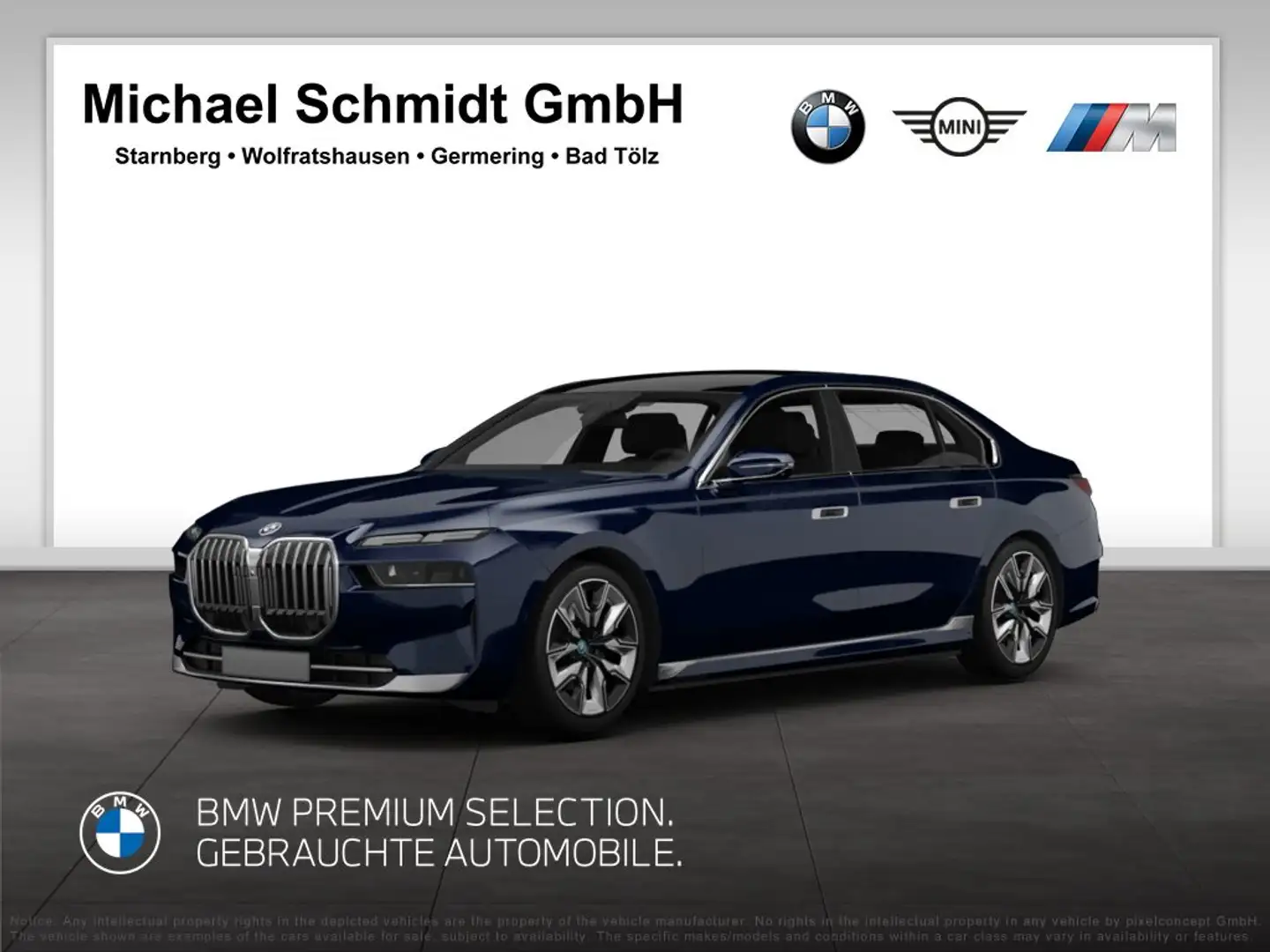 BMW 740 d xDrive Limousine 921€ netto/mtl.*M Sportpaket Pr Schwarz - 1