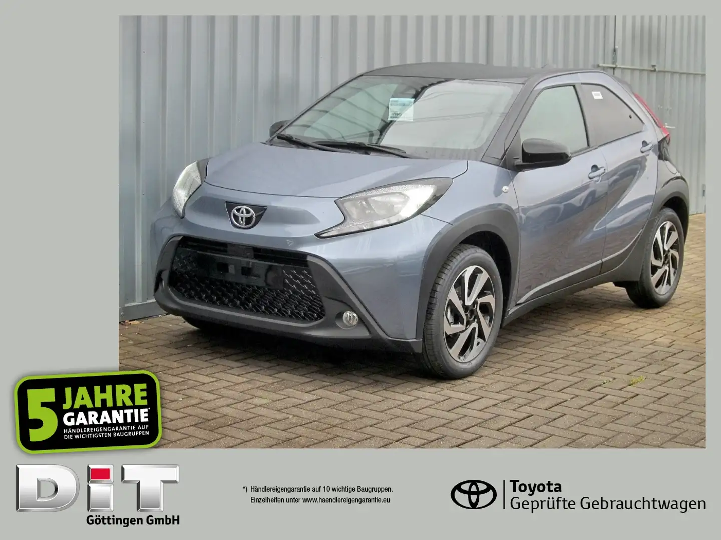 Toyota Aygo X 1.0 Teamplayer Klima SpurH, KAM Noir - 1