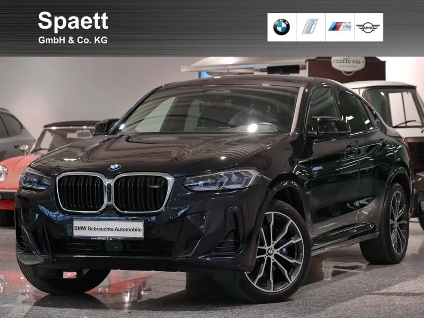 BMW X4 M 40d Head-Up HK HiFi DAB WLAN Komfortzg. AHK Schwarz - 1