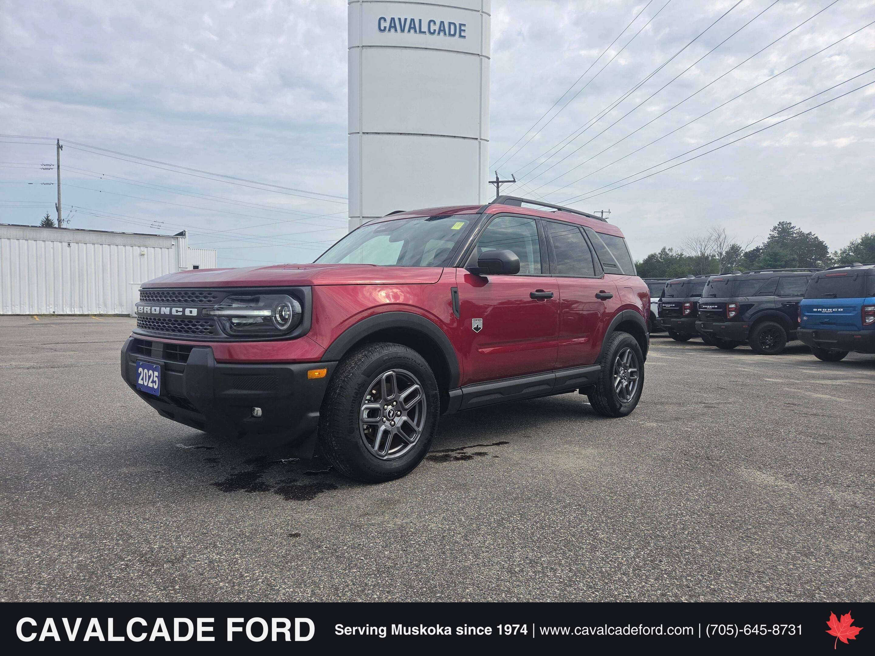 Red 2025 Ford Bronco Sport SUV / Crossover All-Wheel Drive Automatic