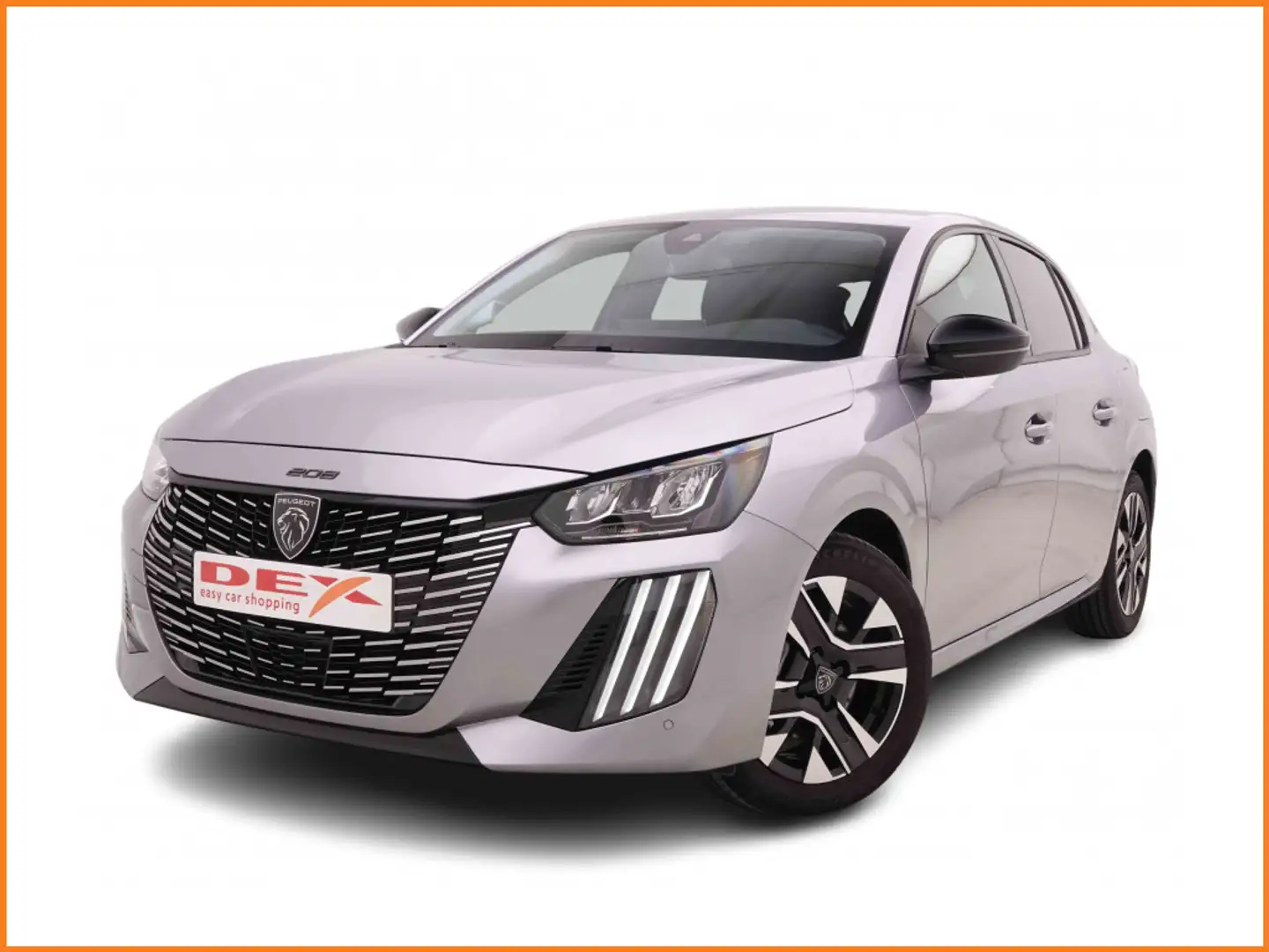 Peugeot 208 1.2 T 100 Allure + I-Cockpit + Carplay + LED + ALU Gris - 1