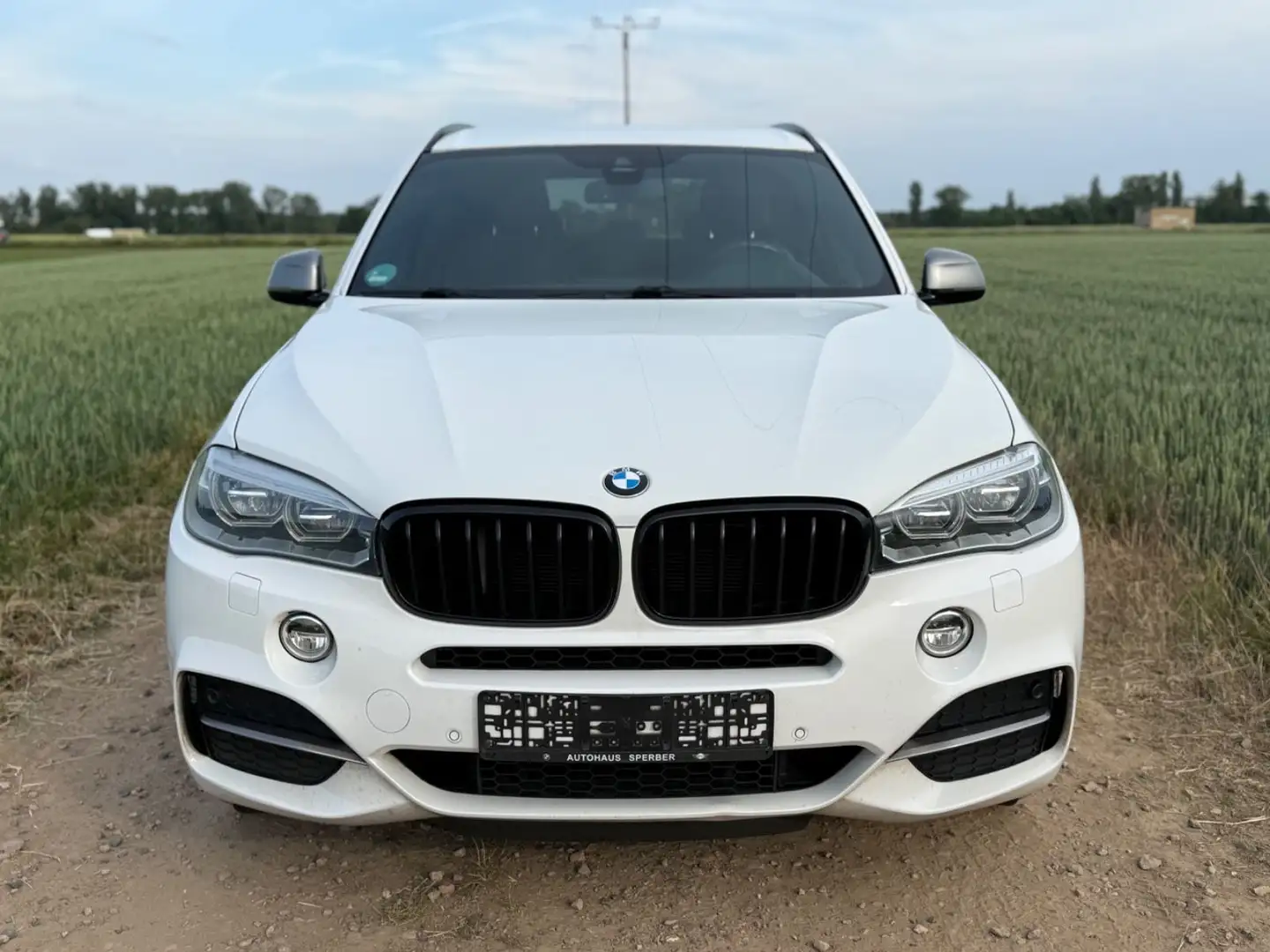 BMW X5 M M50d *1Hand *M Paket *VOLL Weiß - 2