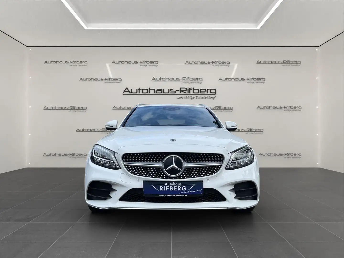 Mercedes-Benz C 300 T e 9-G AMG Business Plus/LED/Navi/18Zoll Blanco - 2
