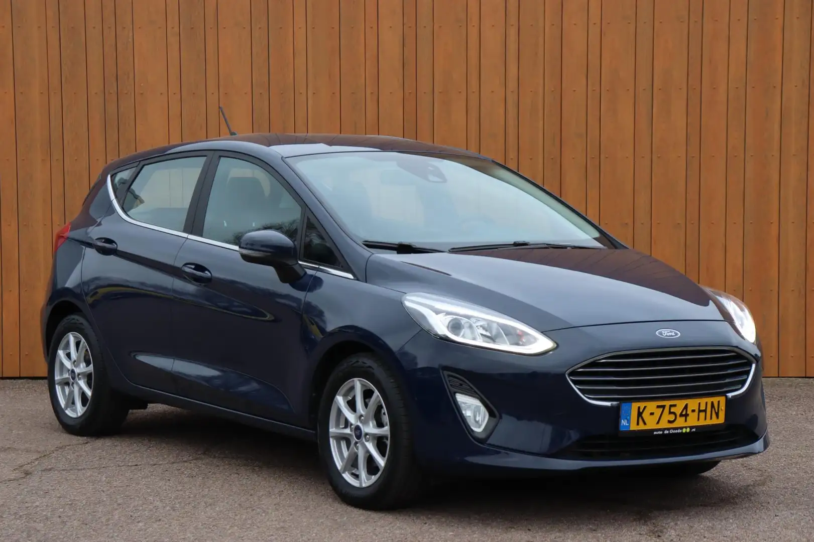 Ford Fiesta 1.0 EcoBoost Titanium org. NL-auto navigatie pdc Bleu - 2