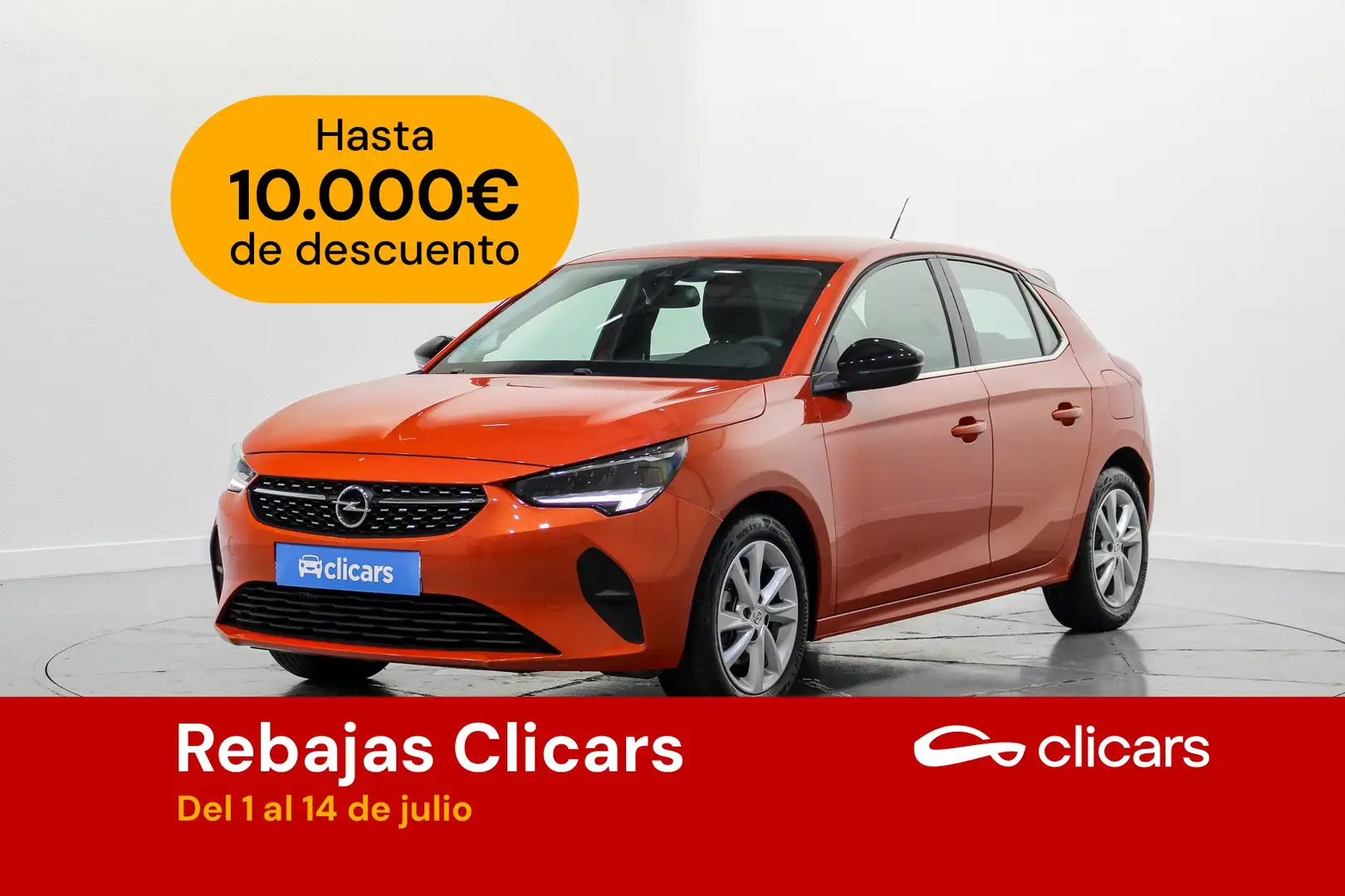 Opel Corsa 1.2T XHT S/S Elegance AT8 100 Naranja - 1