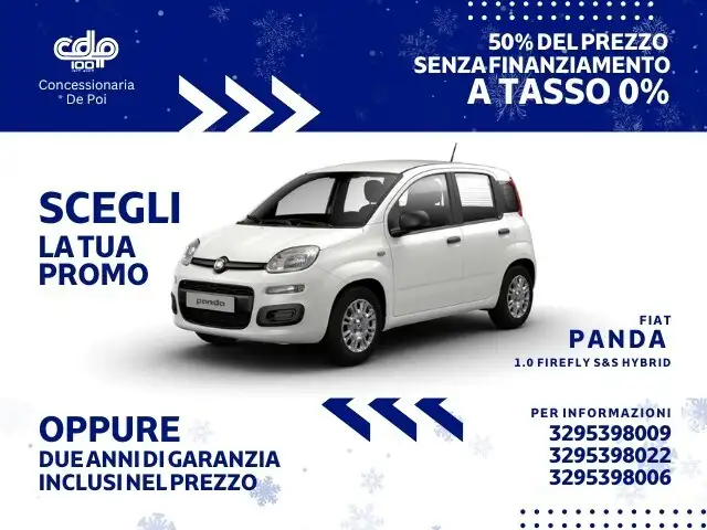 Fiat New Panda Panda 1.0 FireFly S&S Hybrid