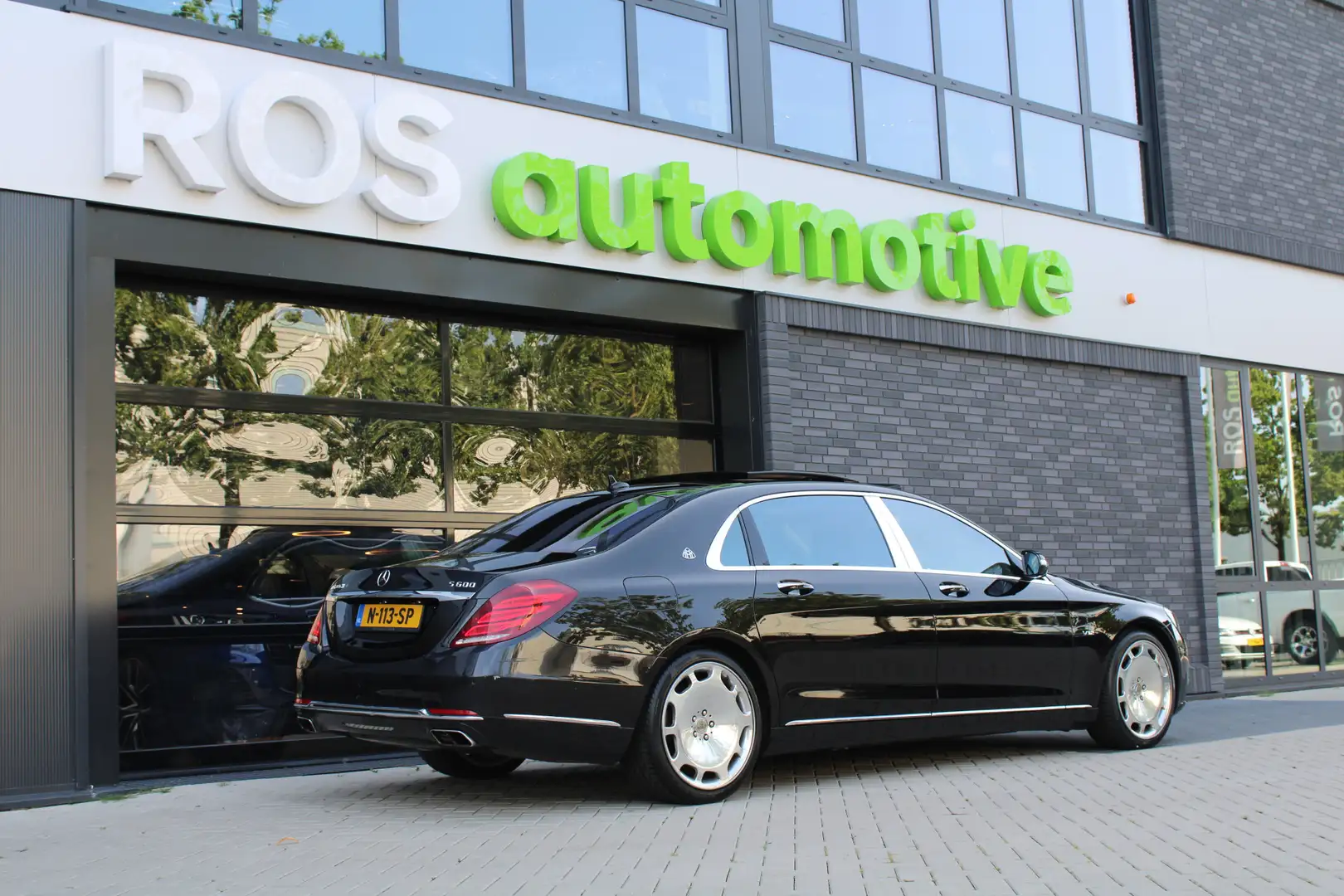 Mercedes-Benz Maybach S-Klasse 600 | BURMESTER HIGH END | PANO-SKY CONTROL | NACH Zwart - 2
