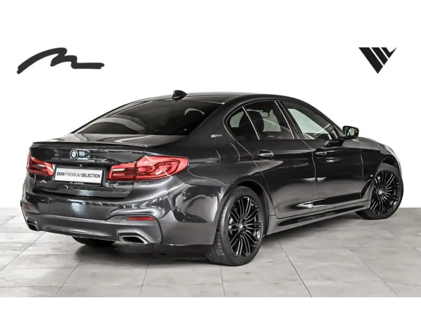 BMW 530 e Berline - 12mois/maand garantie NEW PRICE €763 Gris - 2