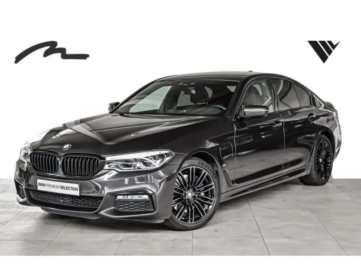 BMW 530 e Berline - 12mois/maand garantie NEW PRICE €763 Gris - 1