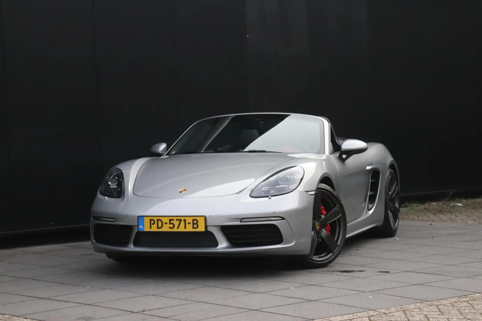 Porsche 718 Boxster S 2.5 300 PK | NL-AUTO | PDK | LEDER | BOS Gris - 2