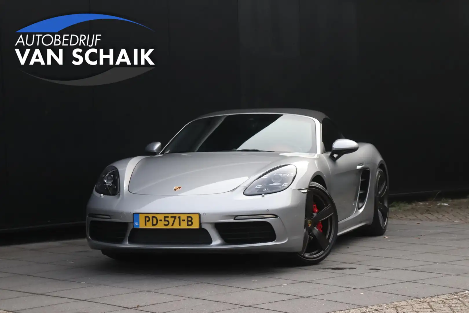 Porsche 718 Boxster S 2.5 300 PK | NL-AUTO | PDK | LEDER | BOS Gris - 1