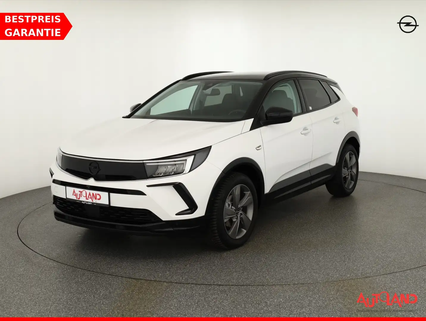 Opel Grandland 1.2 Turbo GS Line LED Navi Kamera DAB Weiß - 1