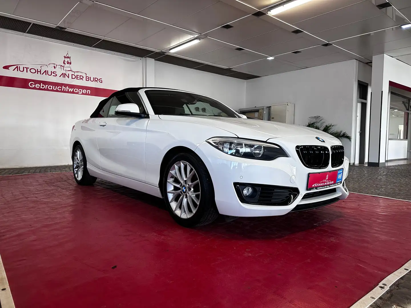 BMW 228 228i Cabrio//Autom//Kamera//Memory// Weiß - 1