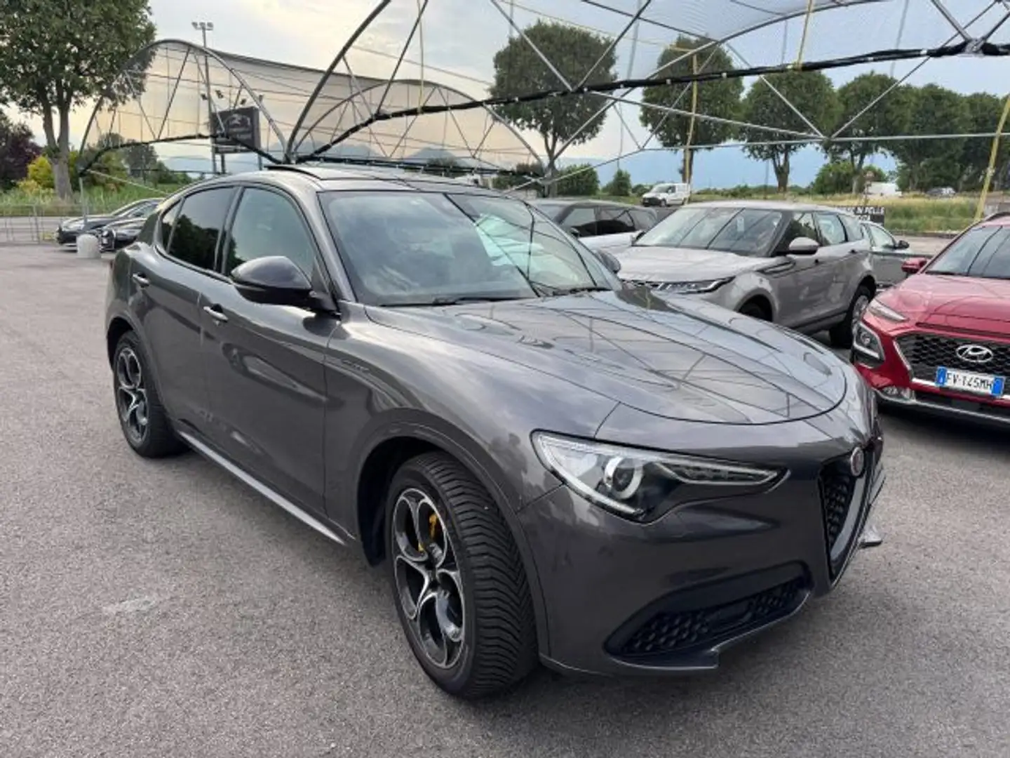 Alfa Romeo Stelvio 2.2 Turbodiesel 210 CV AT8 Q4 Veloce Tì Arancione - 2
