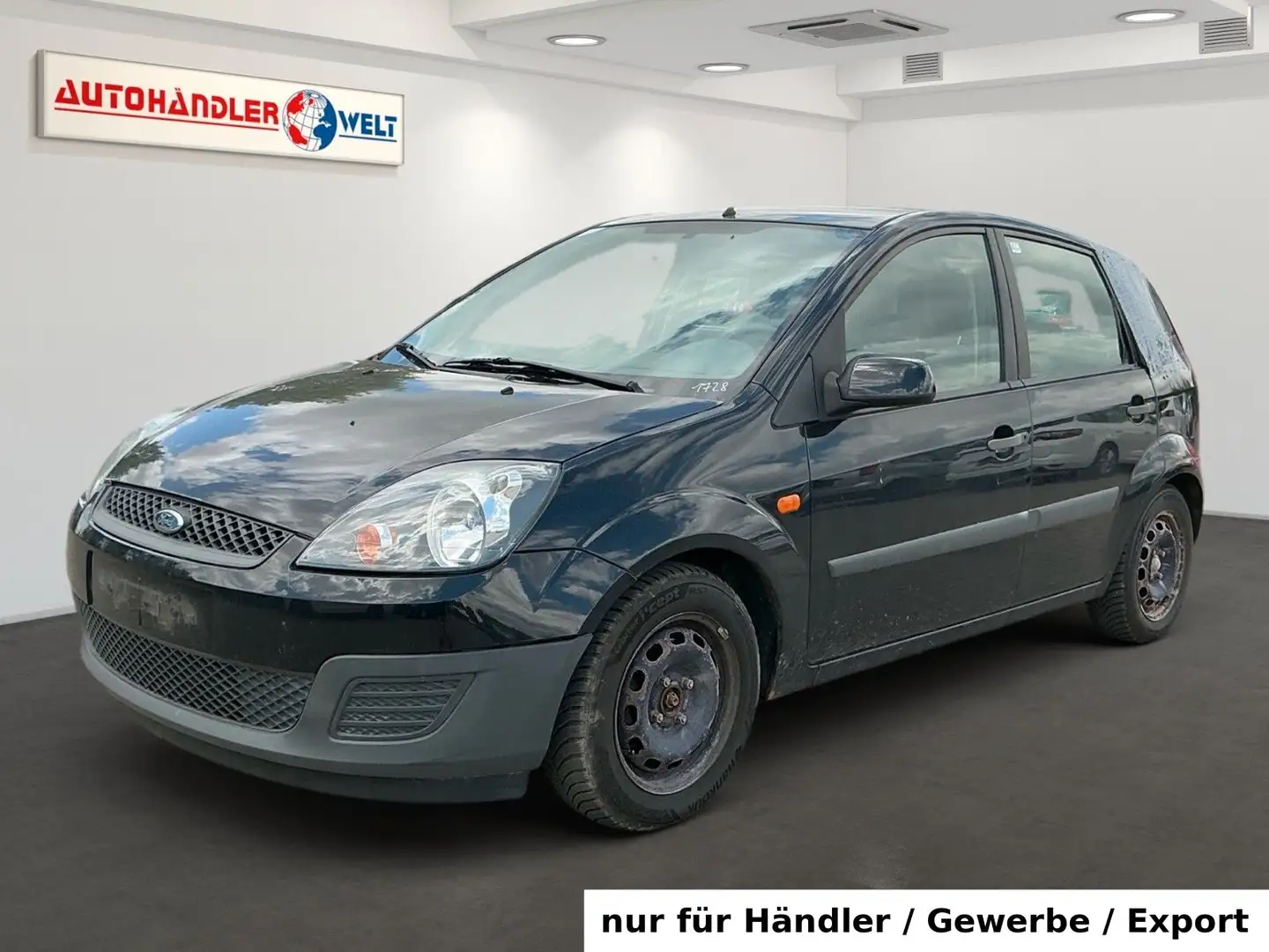 Ford Fiesta 1.3 5-trg. Klimaanlage AHK Freisprech Schwarz - 1