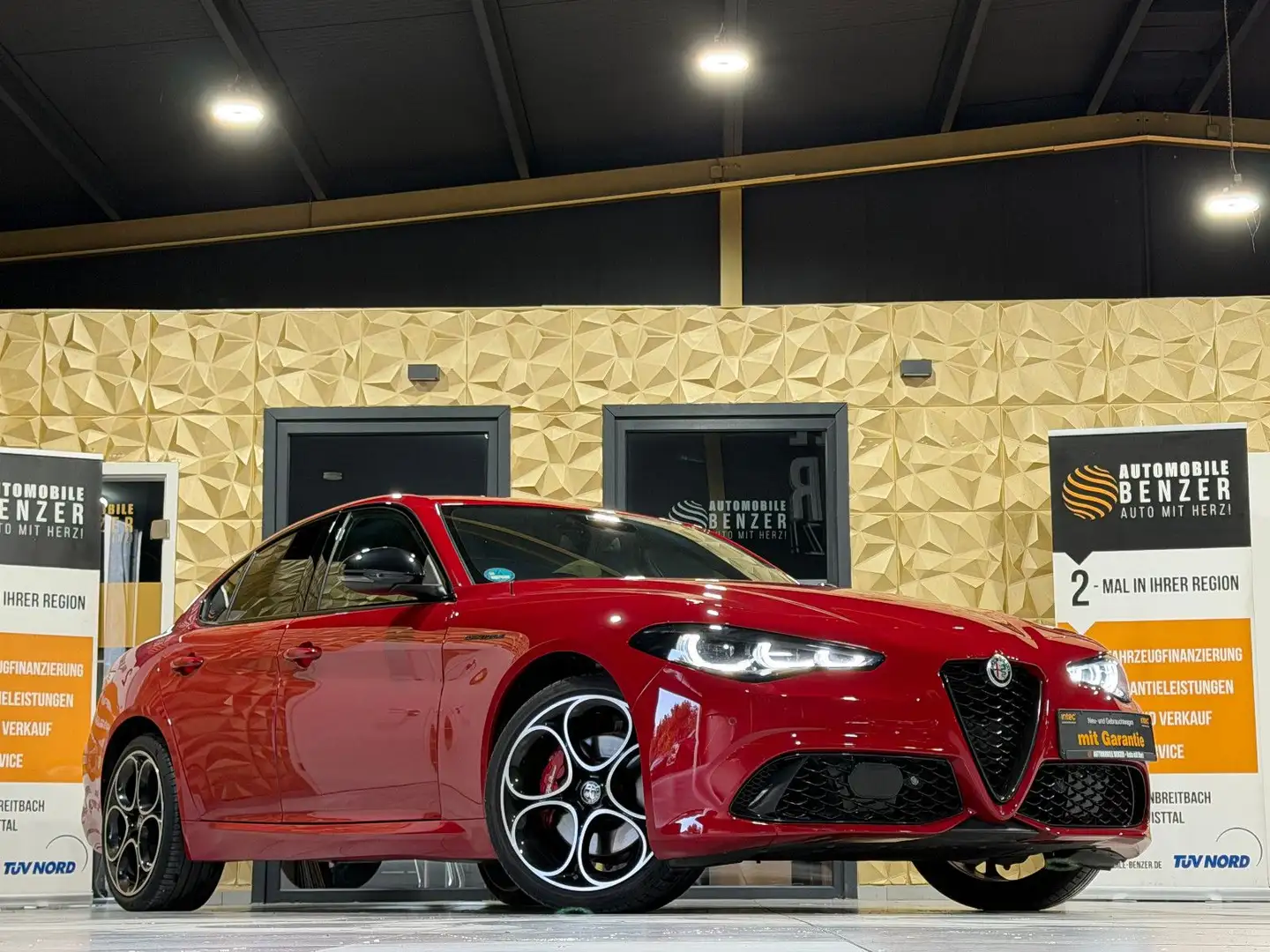 Alfa Romeo Giulia Competizione Q4/ACC/MEMORY/NAVI/KAMERA/SH Rot - 1