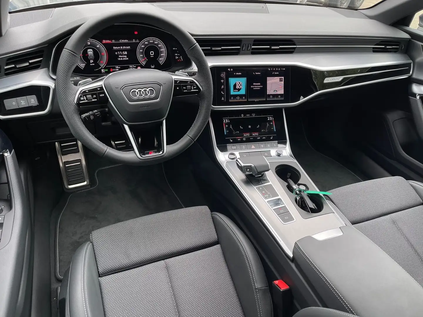 Audi A6 40 TDI quattro S line+StandH+Matrix+AHK+Kamera Gris - 2