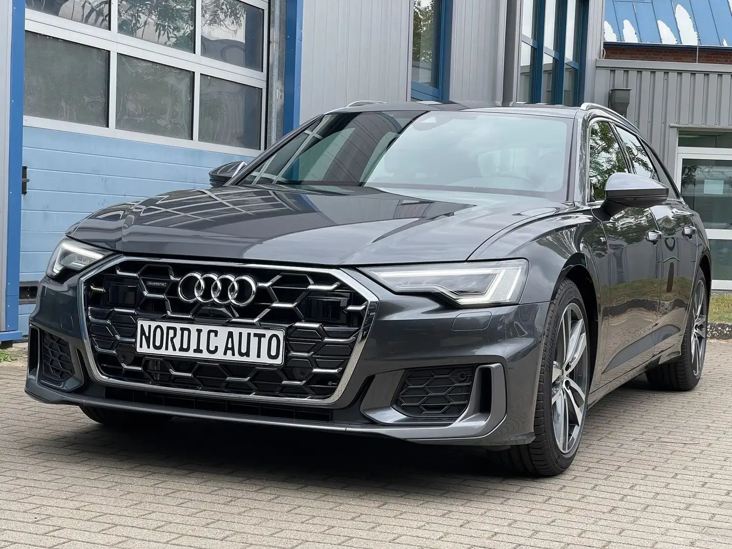 Audi A6 40 TDI quattro S line+StandH+Matrix+AHK+Kamera Gris - 1