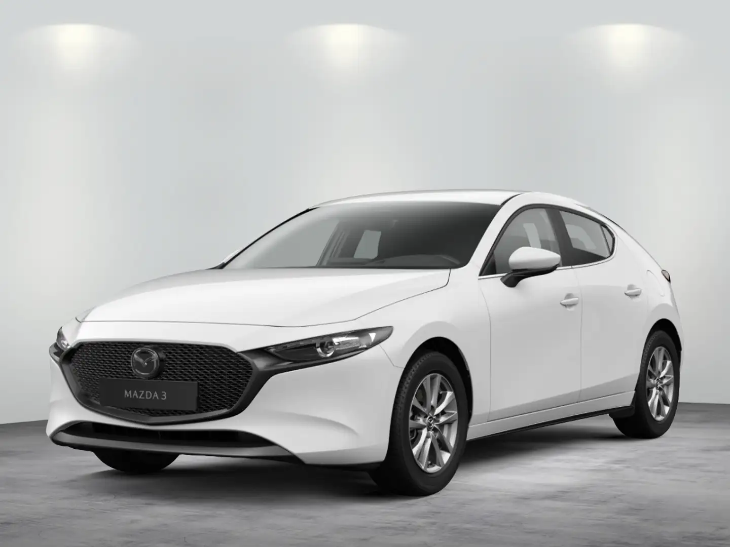Mazda 3 e-SKYACTIV G 140 Prime-Line Weiß - 1
