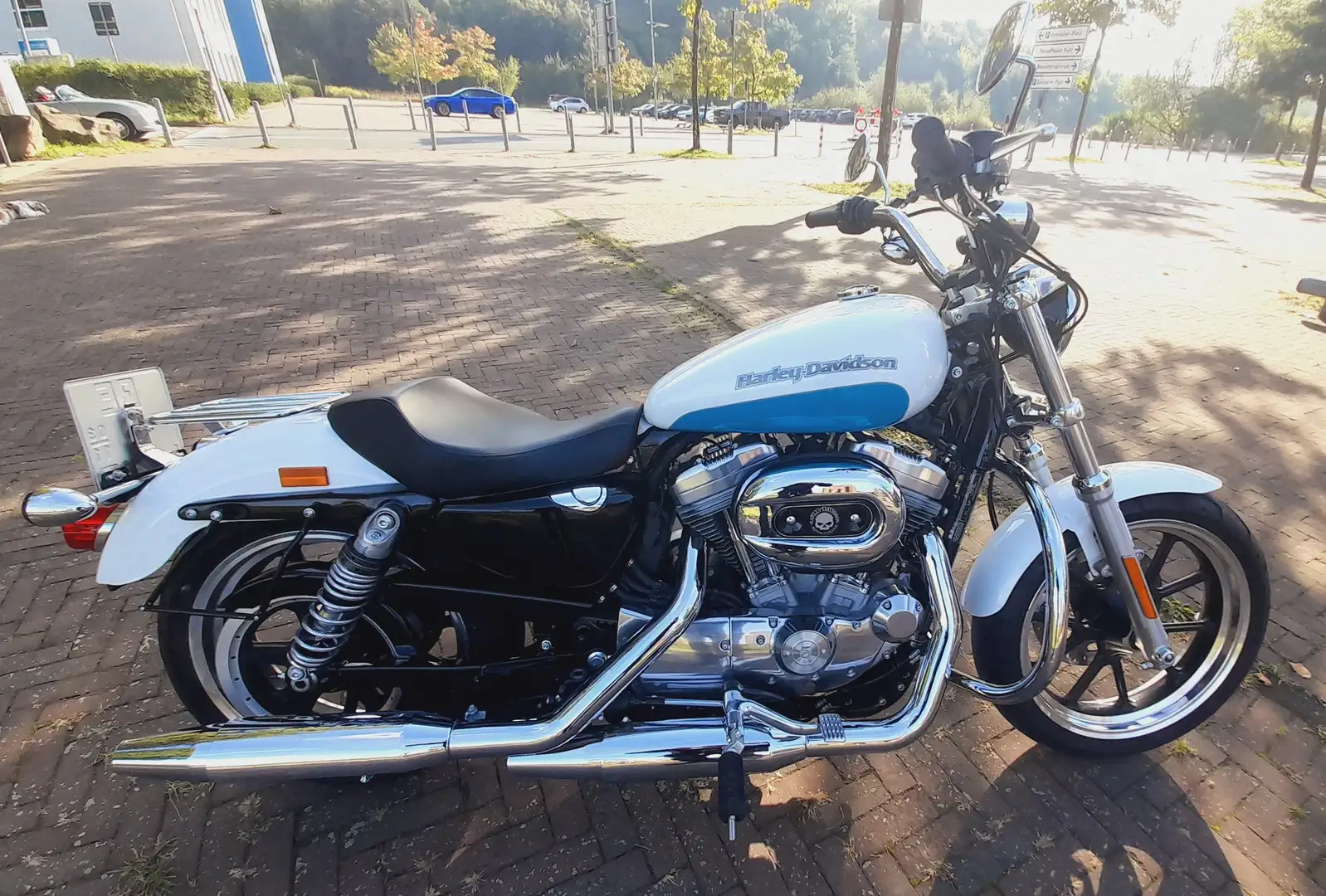 Harley-Davidson Sportster XL 883 XL2 Superlow Alb - 2