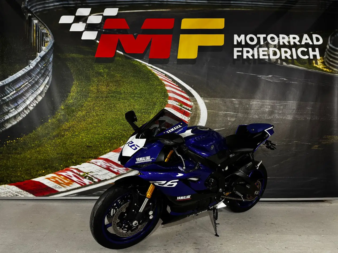 Yamaha YZF-R6 RJ27 [SERVICE + TÜV NEU] Mavi - 2