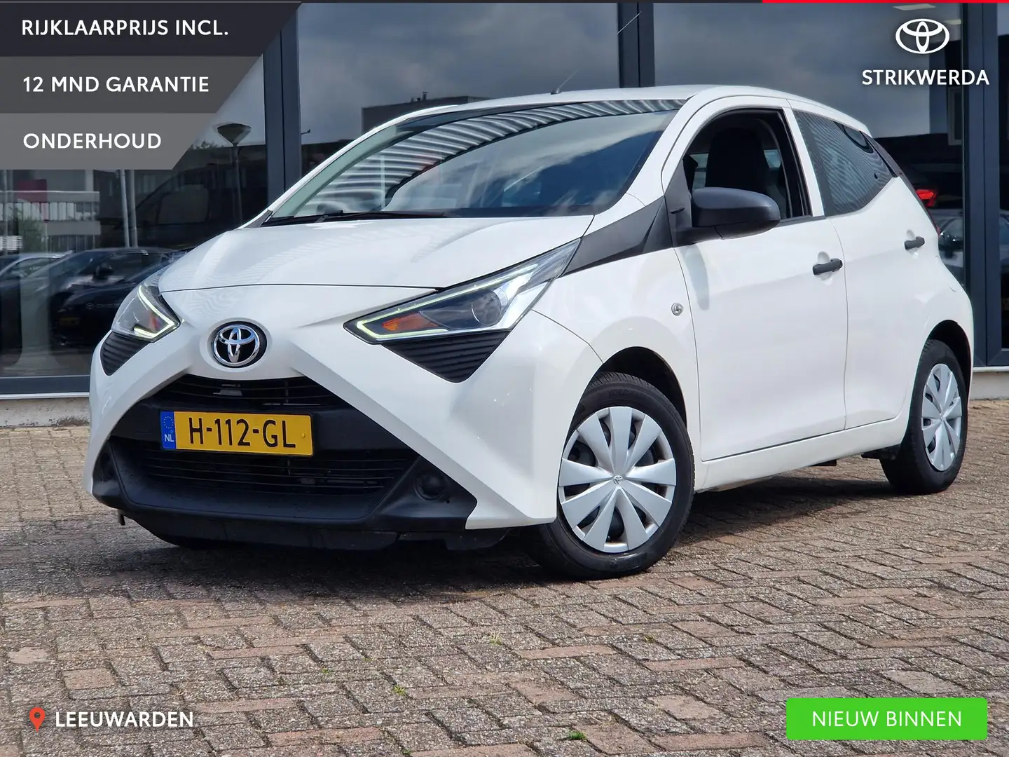 Toyota Aygo 1.0 VVT-i x-fun Wit - 1