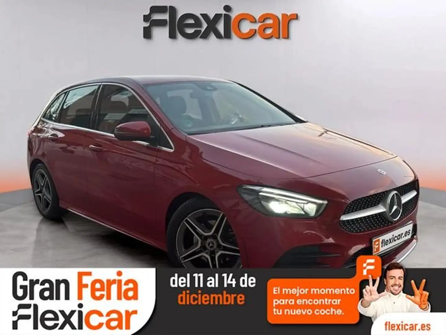 Mercedes-Benz B 200 200d Rojo - 1