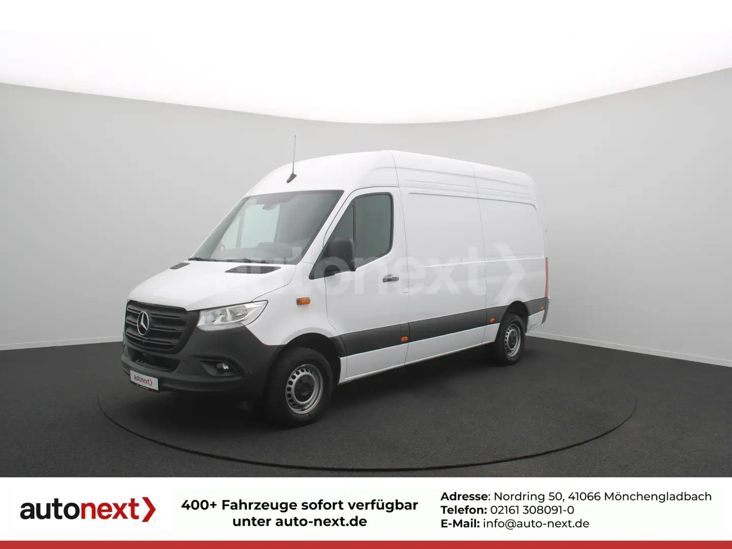Mercedes-Benz Sprinter 317 *Top Zustand* 360°+Navi+Tempomat 0688 Weiß - 1
