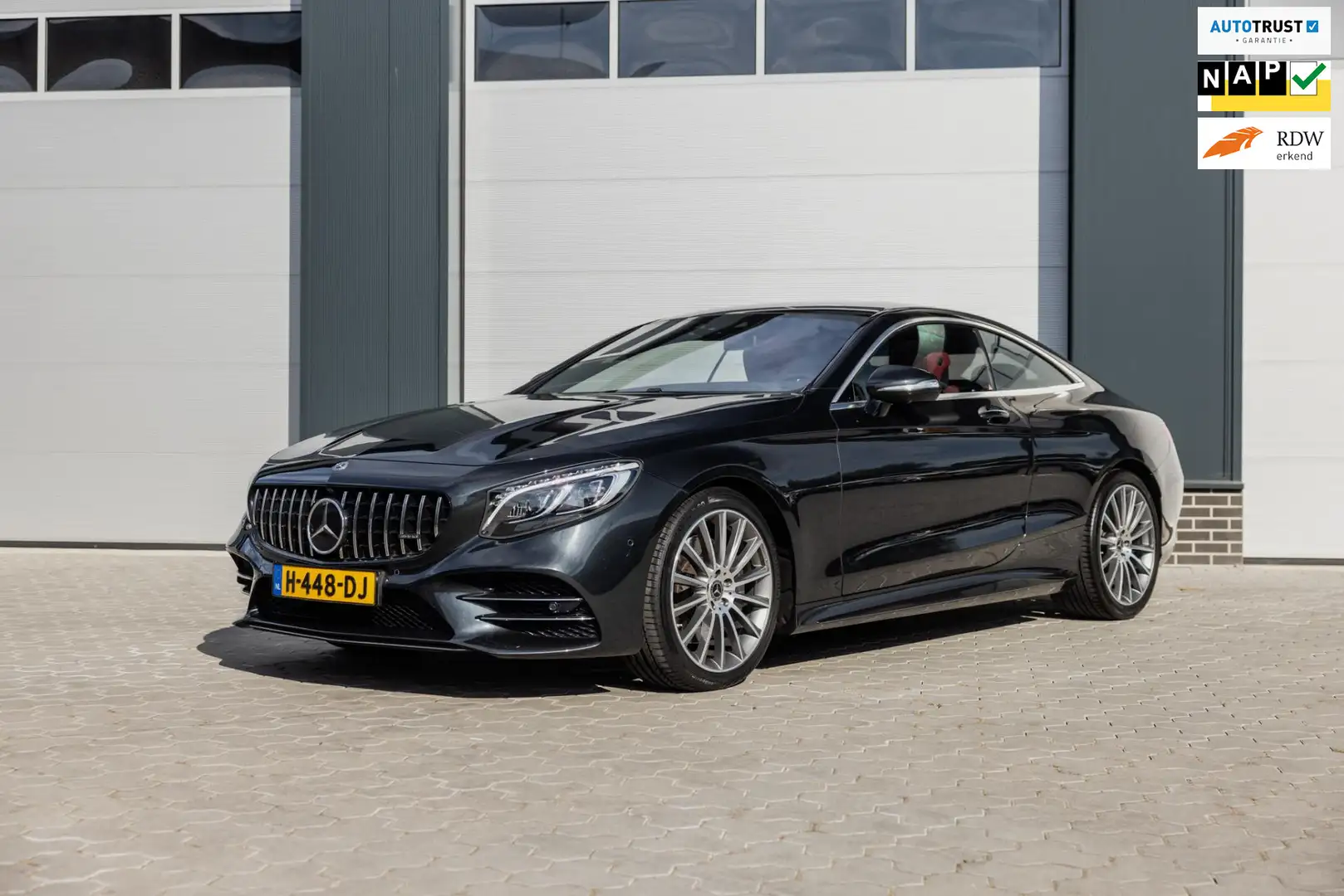 Mercedes-Benz S 560 Coupé 4MATIC Premium Designo Burmester Memory Schwarz - 1