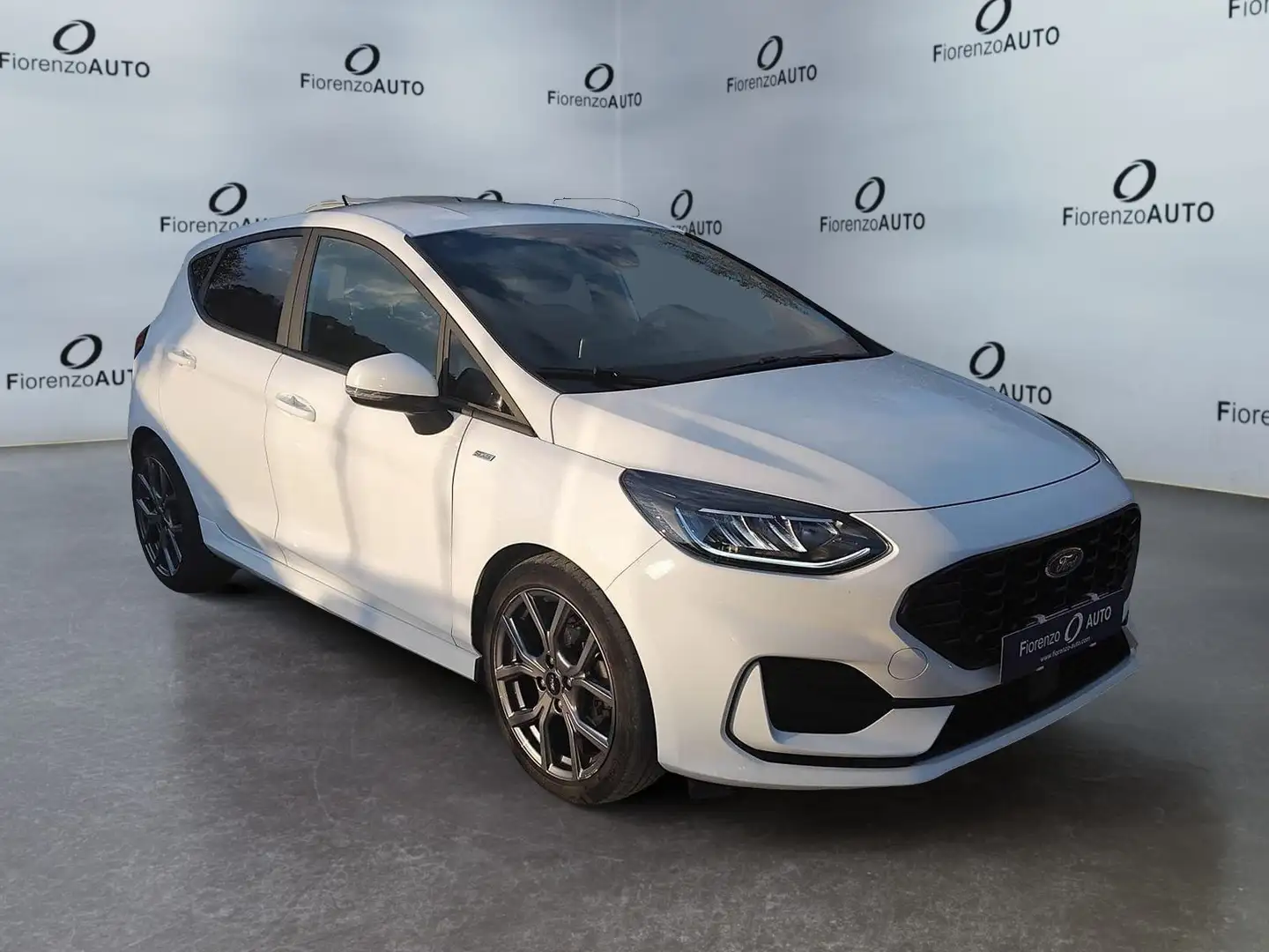 Ford Fiesta 1.0 EcoB. St-Line 92Kw (Man.) "PREZZO REALE"(1561) Bianco - 1