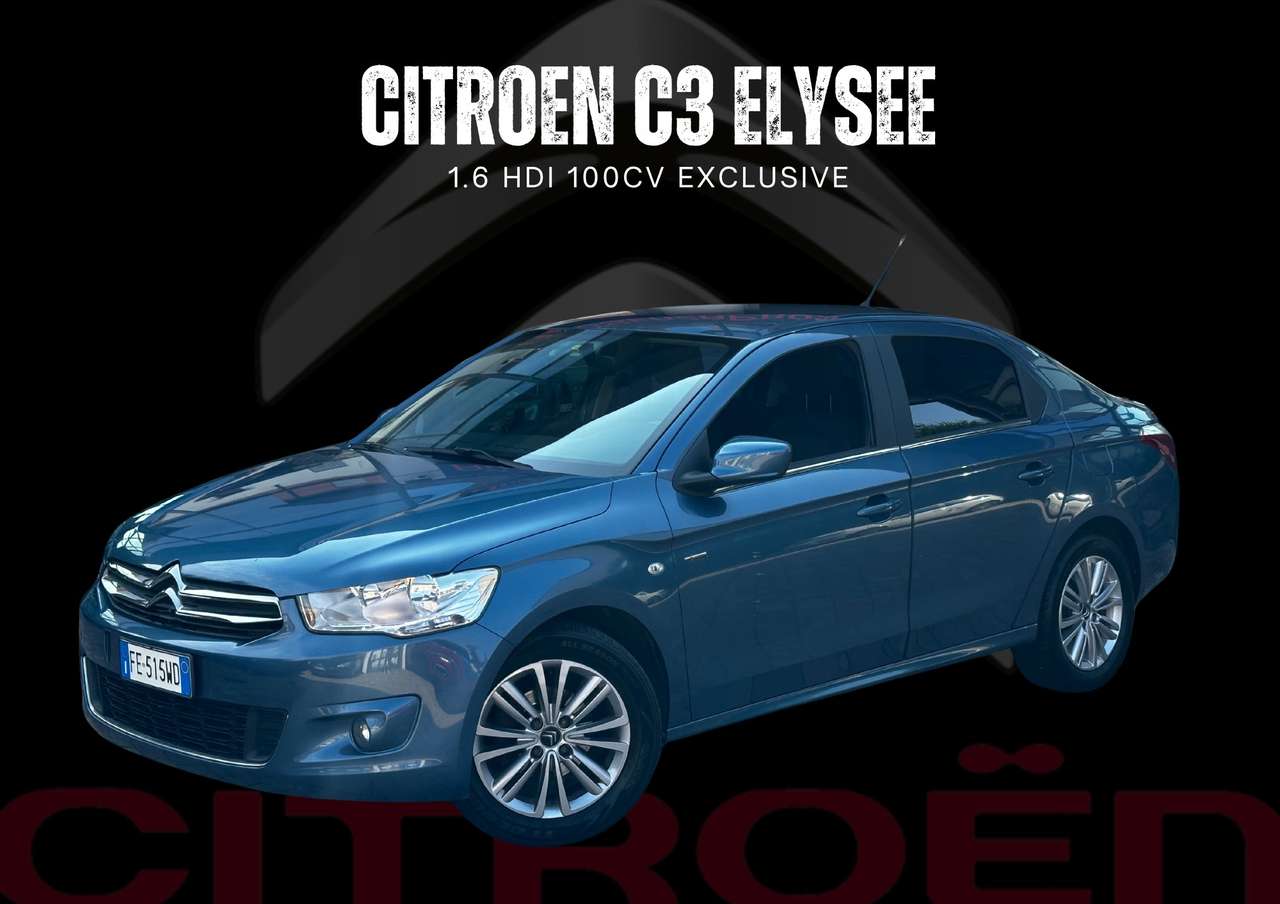 Citroen C-Elysée C - Elysee C-Elysee 1.6 bluehdi Exclusive 100cv