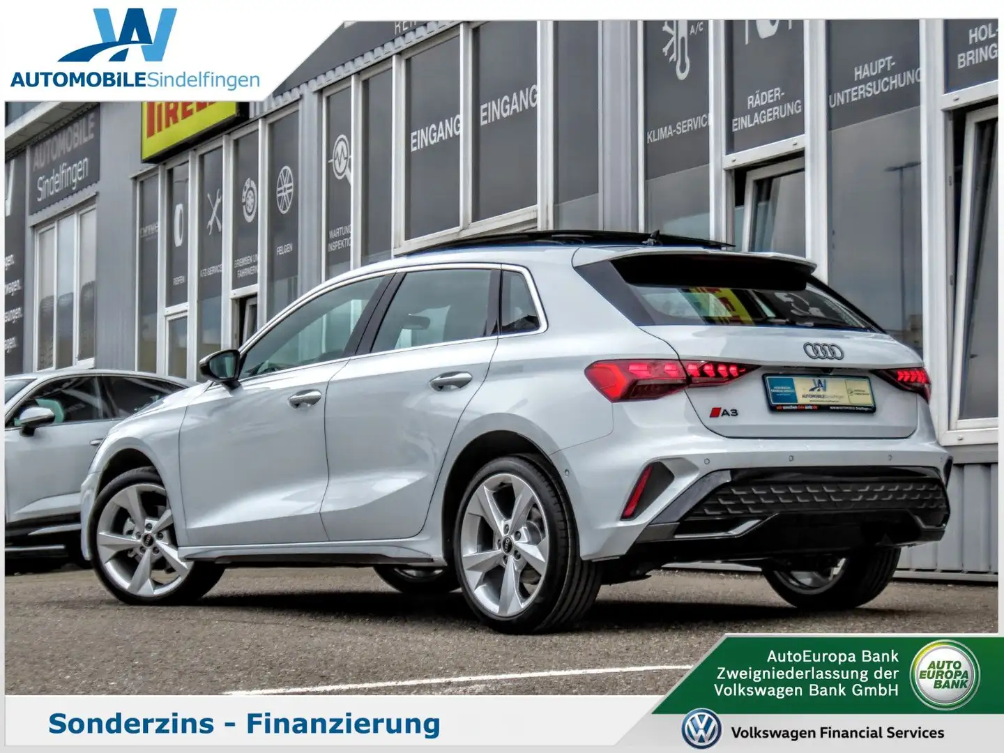 Audi A3 Sportback 35TFSI S line SONOS PANO MATRIX uvm Wit - 2